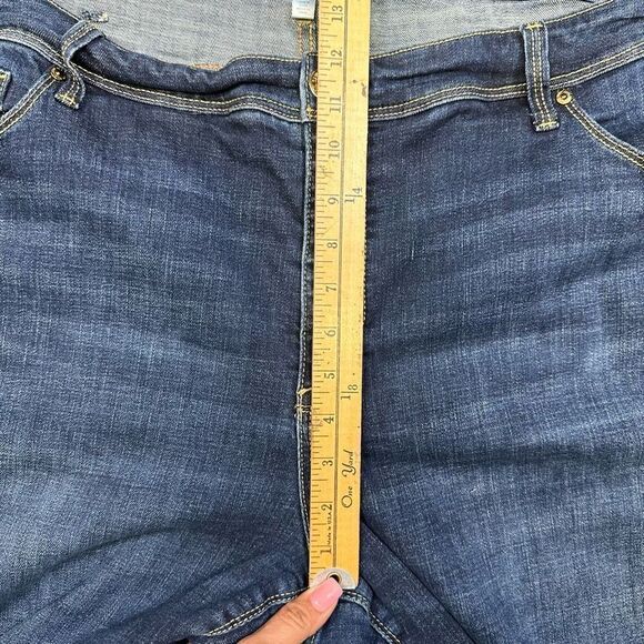 Seven 7 For All Mankind Jeans Women’s Size 26 Bootcut Blue Denim Dark Wash - Picture 11 of 11
